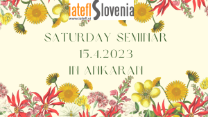 Saturday seminar, April 15th 2023